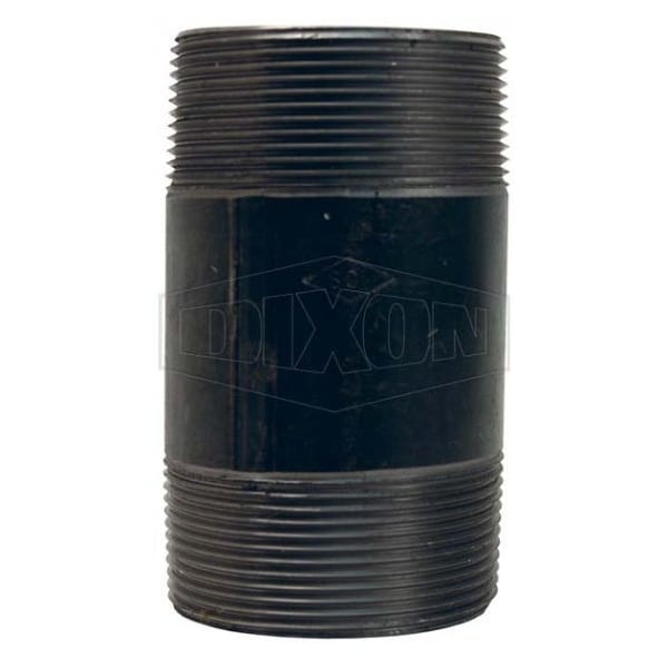 Dixon Pipe Nipple, Carbon Steel, 2 in, SCH 40/STD, MNPT TN200X8 - main